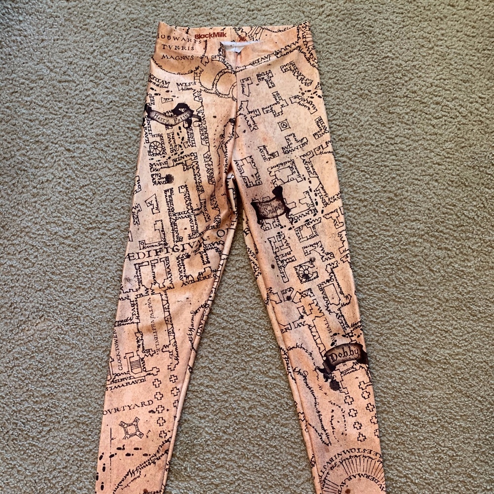Blackmilk Marauders Map leggings